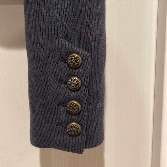 New We The Free People Victorian Lace Jacket Military Western Size 2 - Picture 8 of 12